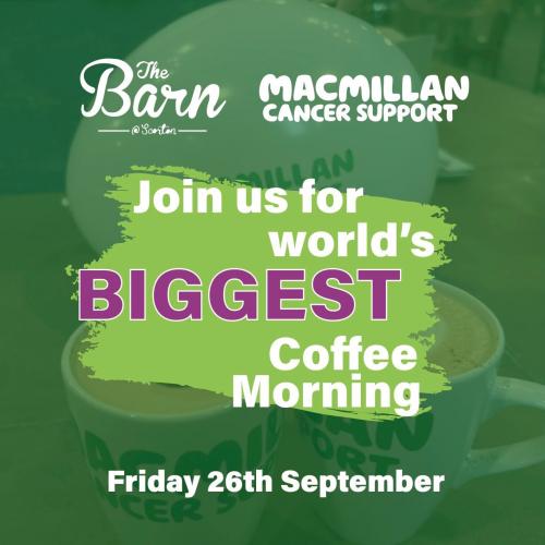 Macmillan Coffee Morning 